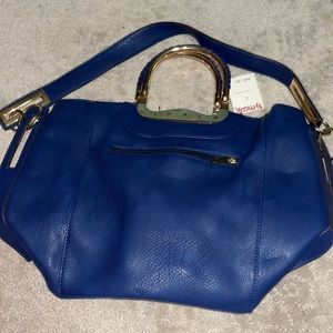 TJ MAXX royal blue purse